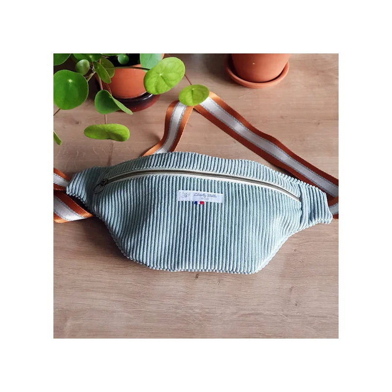 Sac banane velours - Fabriqué en France